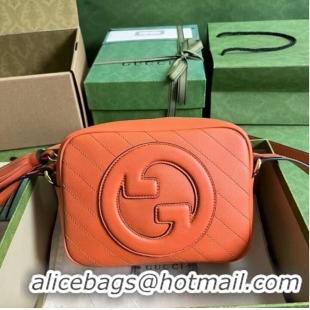 Well Crafted GUCCI BLONDIE SMALL SHOULDER BAG 742360 orange