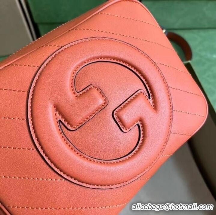 Well Crafted GUCCI BLONDIE SMALL SHOULDER BAG 742360 orange