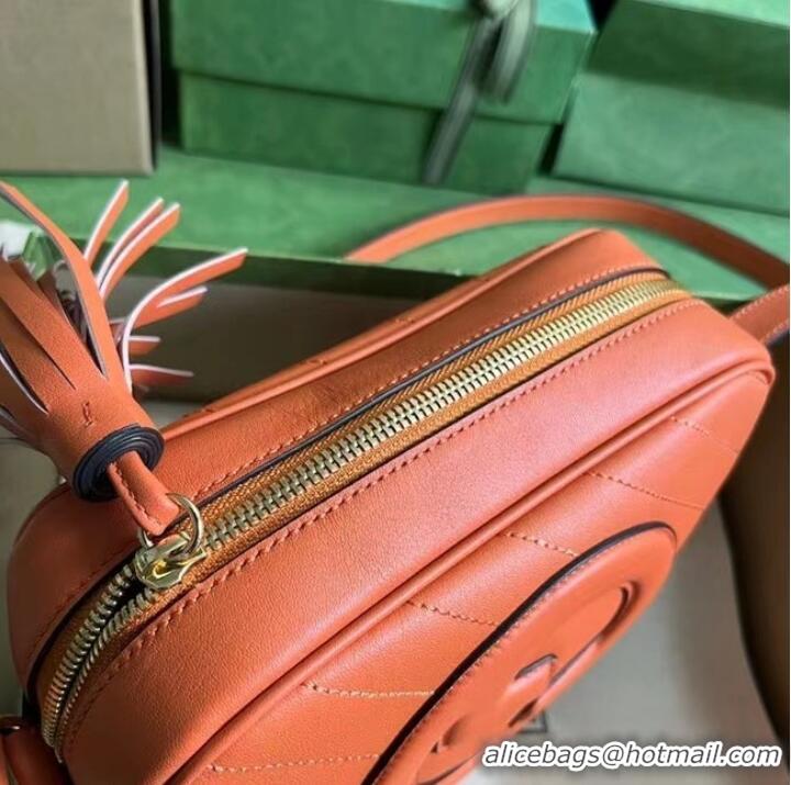 Well Crafted GUCCI BLONDIE SMALL SHOULDER BAG 742360 orange