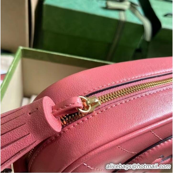 Top Quality GUCCI BLONDIE SMALL SHOULDER BAG 742360 Pink