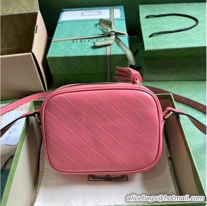 Top Quality GUCCI BLONDIE SMALL SHOULDER BAG 742360 Pink