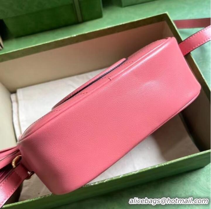 Top Quality GUCCI BLONDIE SMALL SHOULDER BAG 742360 Pink