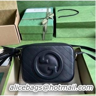 Unique Grade GUCCI BLONDIE SMALL SHOULDER BAG 742360 black