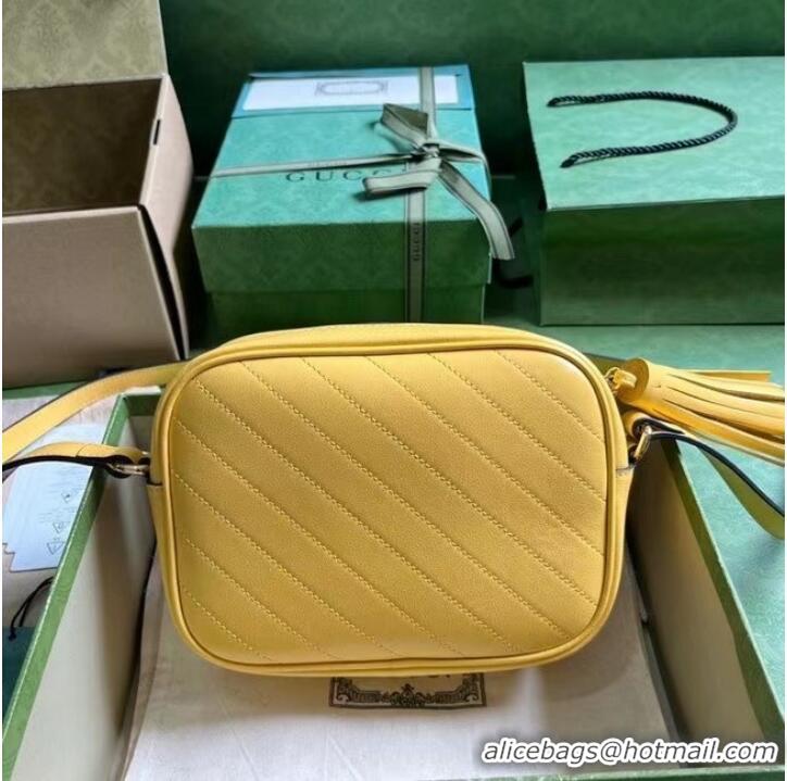 New Style GUCCI BLONDIE SMALL SHOULDER BAG 742360 Yellow