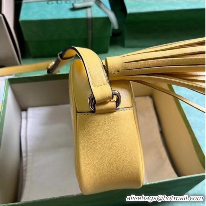 New Style GUCCI BLONDIE SMALL SHOULDER BAG 742360 Yellow