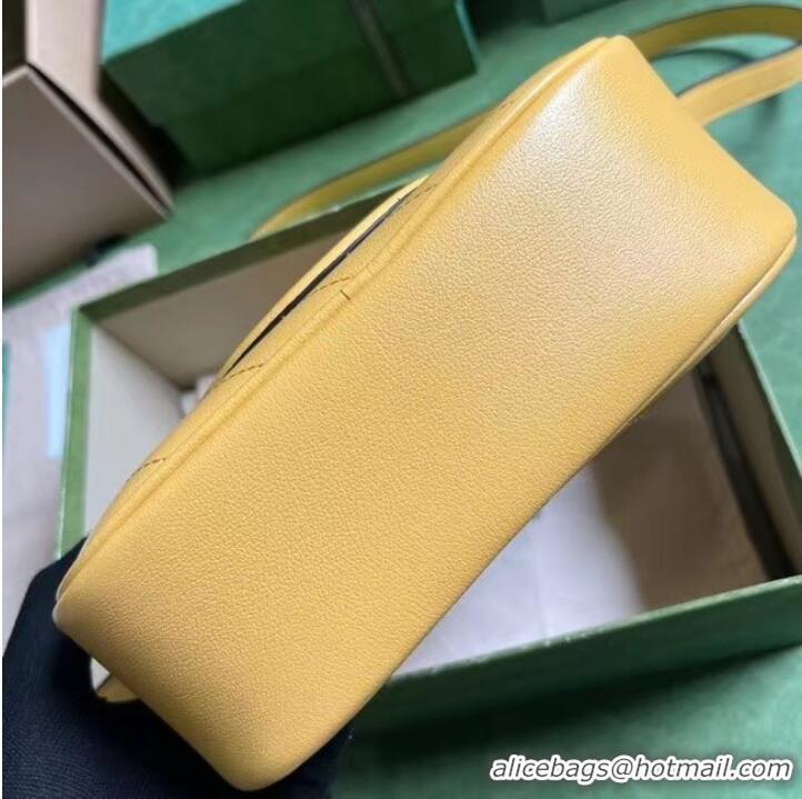 New Style GUCCI BLONDIE SMALL SHOULDER BAG 742360 Yellow