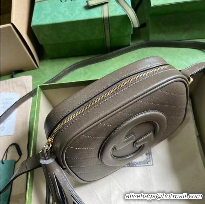 Stylish Grade GUCCI BLONDIE SMALL SHOULDER BAG 742360 Brown