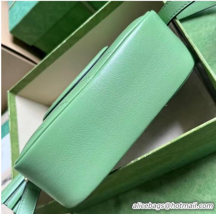 Good Quality GUCCI BLONDIE SMALL SHOULDER BAG 742360 Green