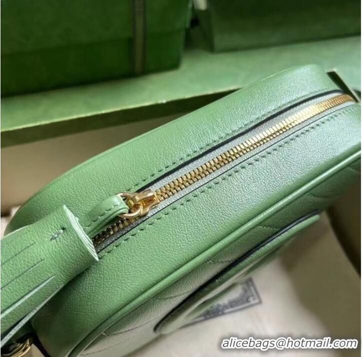 Good Quality GUCCI BLONDIE SMALL SHOULDER BAG 742360 Green