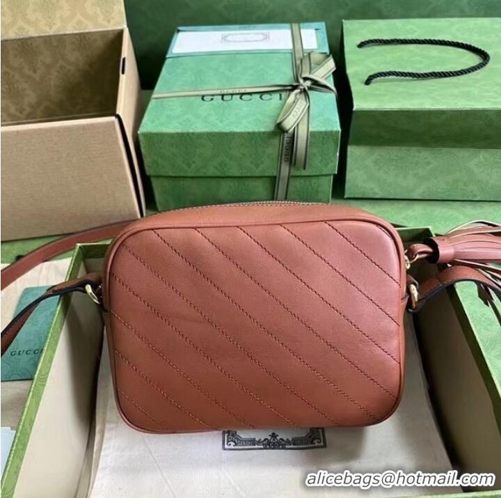 Promotional GUCCI BLONDIE SMALL SHOULDER BAG 742360 dark pink