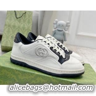 Good Quality Gucci MAC80 Sneakers in Leather and Fabric White1/Black 0420133