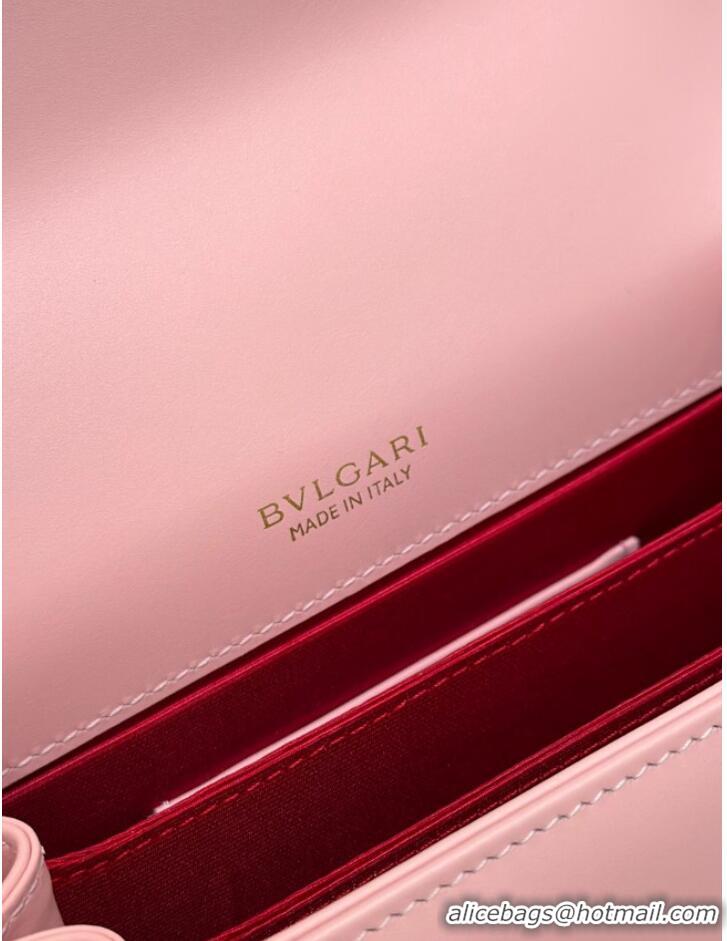 Promotional Bvlgari Serpenti Forever leather crossbody bag 38329 pink