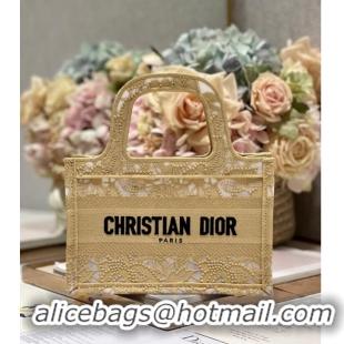 Buy Inexpensive DIOR BOOK mini TOTE Embroidery C1783-3