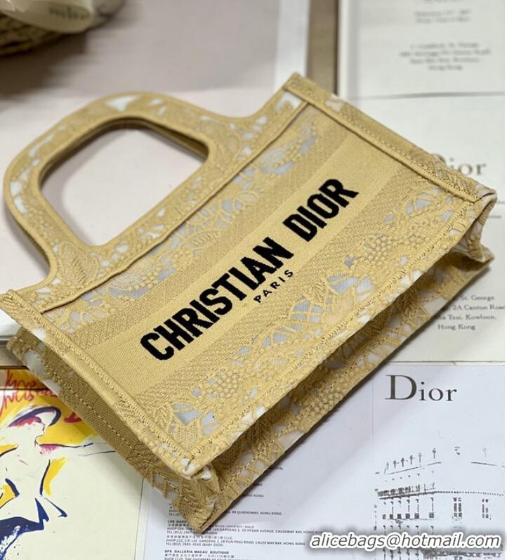 Buy Inexpensive DIOR BOOK mini TOTE Embroidery C1783-3