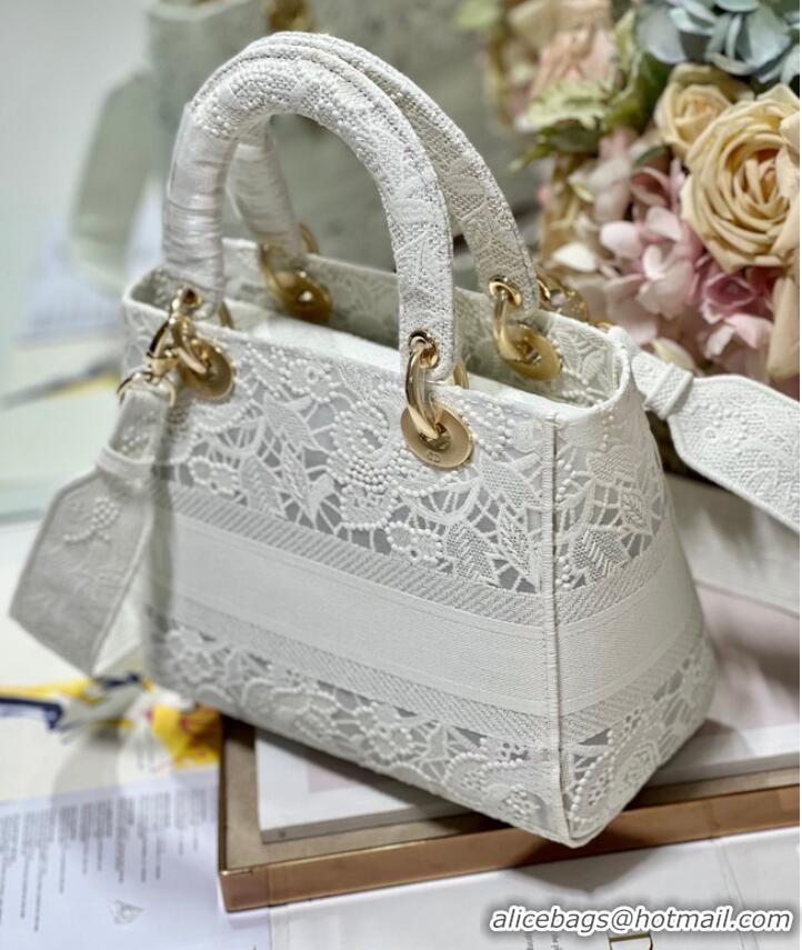 Popular Style MEDIUM DIOR OR LADY D-LITE BAG M0565OOCO-3