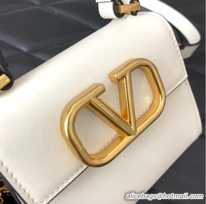 Affordable Price VALENTINO VSLING nano Calfskin Shoulder bag GW46R White