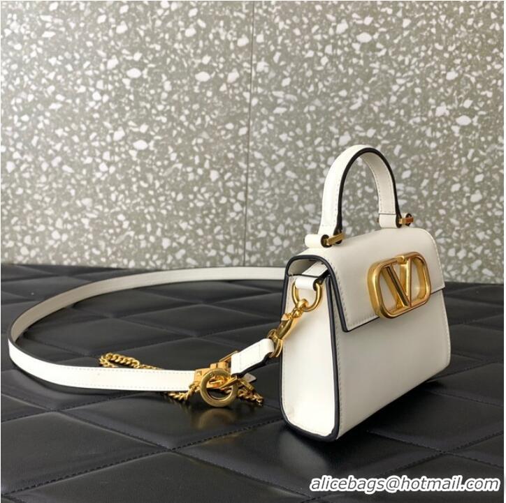 Affordable Price VALENTINO VSLING nano Calfskin Shoulder bag GW46R White