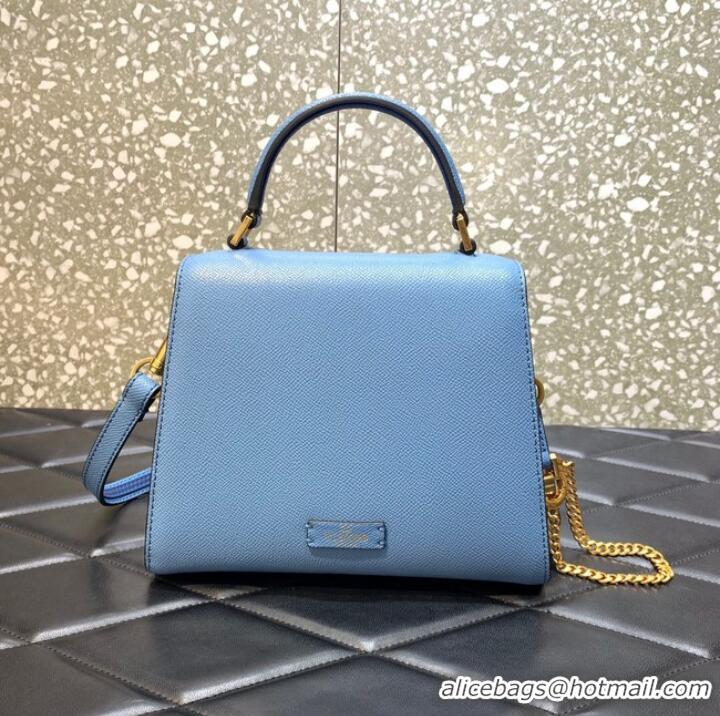 Low Price VALENTINO VSLING small Grain calf leather Shoulder bag WB0F53 blue