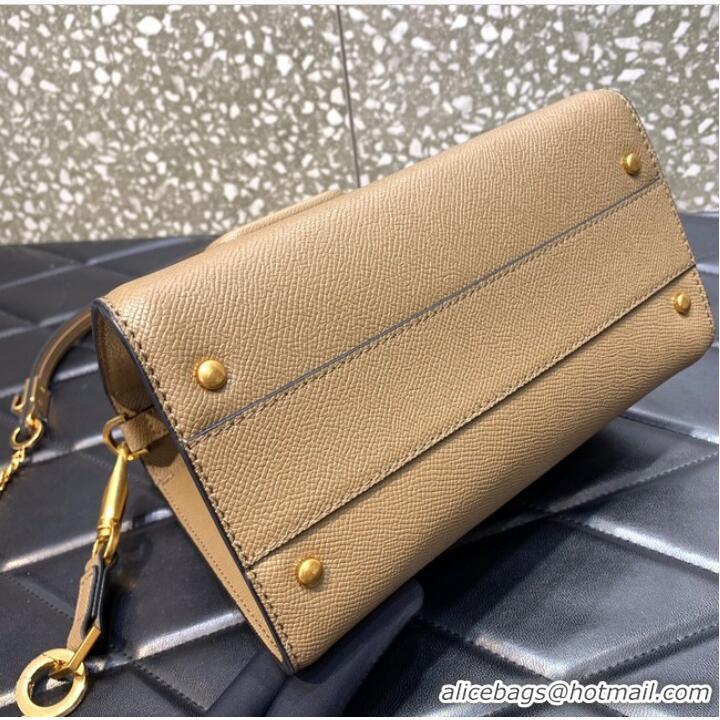 Hot Sell Cheap VALENTINO VSLING small Grain calf leather Shoulder bag WB0F53 apricot