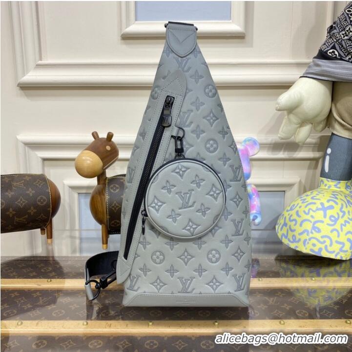 Top Quality Louis Vuitton Duo Slingbag M21890 gray