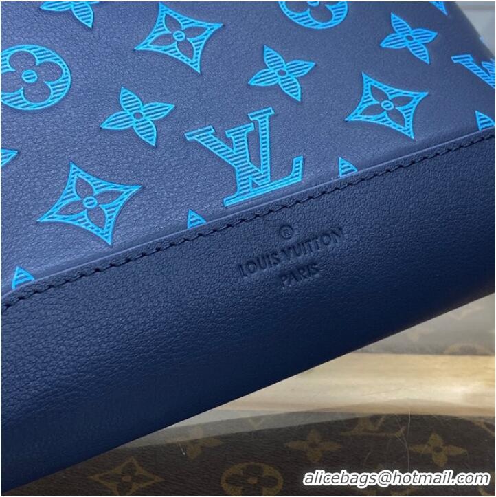 Famous Brand Louis Vuitton Duo Slingbag M21890 Navy River Blue