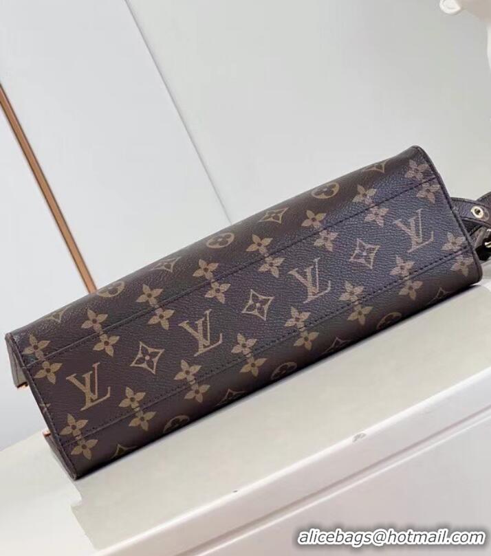 Famous Brand Louis Vuitton Monogram Canvas Sac Plat PM M46263