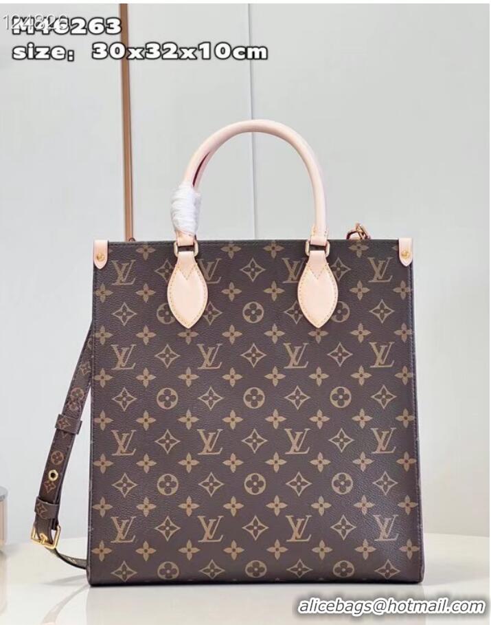 Famous Brand Louis Vuitton Monogram Canvas Sac Plat PM M46263