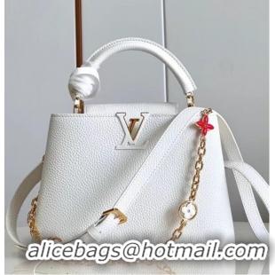 Top Grade Louis Vuitton Capucines BB M21043 white