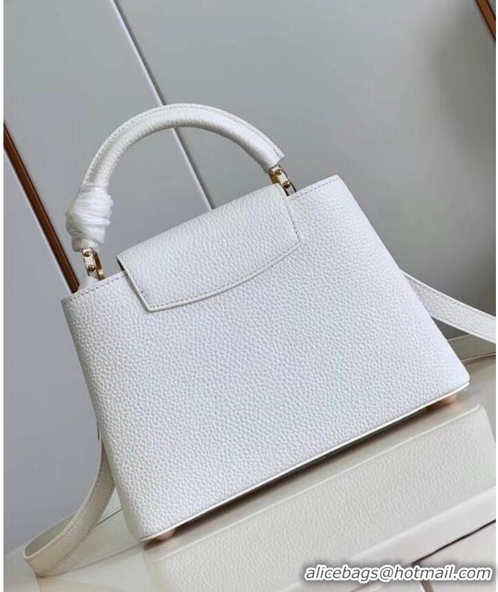 Top Grade Louis Vuitton Capucines BB M21043 white