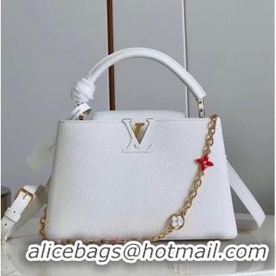 Good Product Louis Vuitton Capucines MM M20784 white