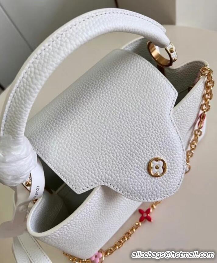 Good Product Louis Vuitton Capucines MM M20784 white