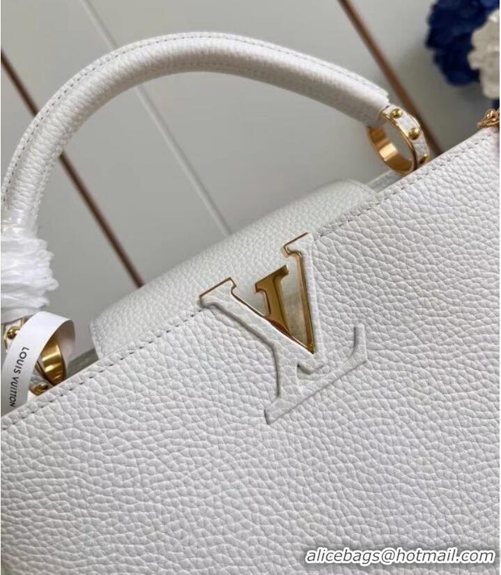 Good Product Louis Vuitton Capucines MM M20784 white