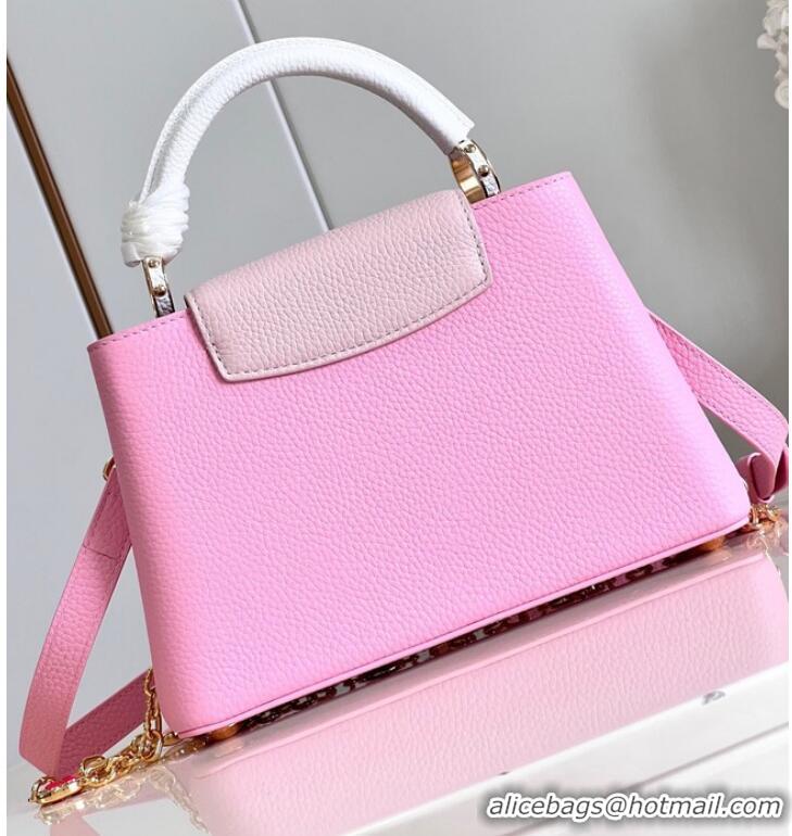 Unique Grade Louis Vuitton Capucines BB M21043 Rose Chamallow Pink