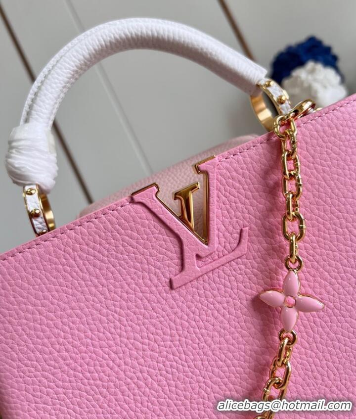 Unique Grade Louis Vuitton Capucines BB M21043 Rose Chamallow Pink