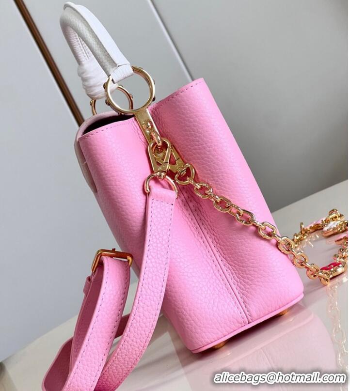 Unique Grade Louis Vuitton Capucines BB M21043 Rose Chamallow Pink