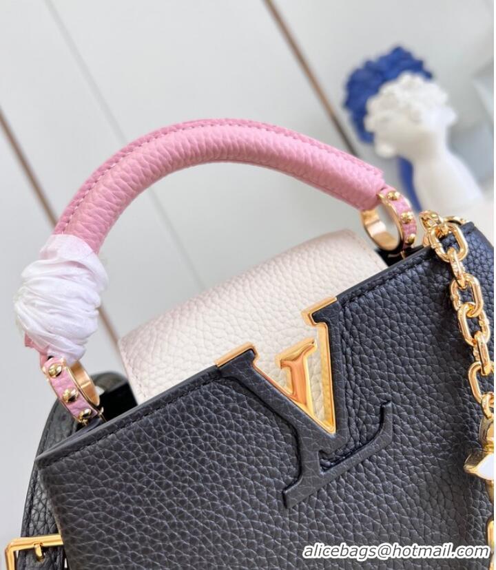 New Style Louis Vuitton Capucines Mini M22375 Rose Chamallow Pink