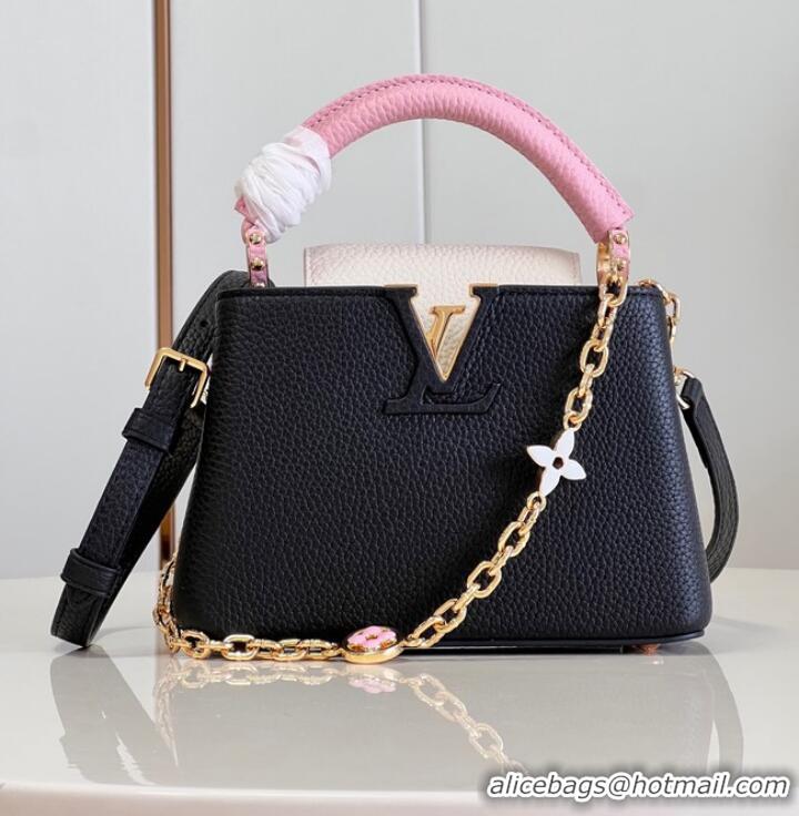 New Style Louis Vuitton Capucines Mini M22375 Rose Chamallow Pink