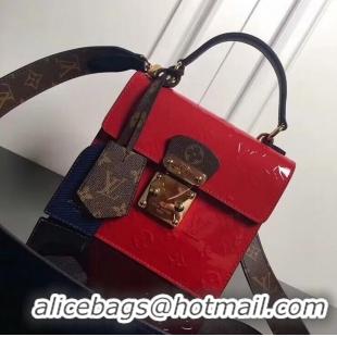 Promotional Louis Vuitton Spring Street Monogram Vernis Patent Original Leather M90376 Red