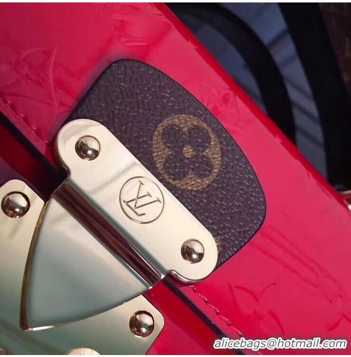 Promotional Louis Vuitton Spring Street Monogram Vernis Patent Original Leather M90376 Red