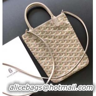 Famous Brand Goyard Poitiers Claire-Voie Top Handle Bag 8013 Khaki Green