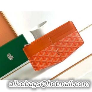 Pretty Style Goyard Insert Louise Wallet 8503 Orange