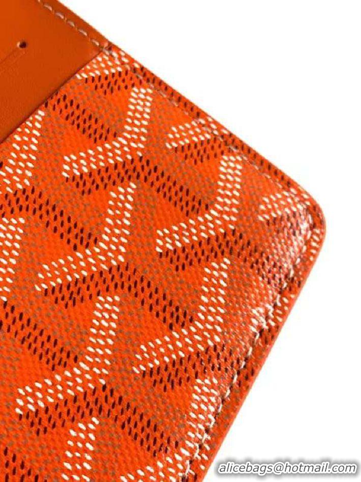 Pretty Style Goyard Insert Louise Wallet 8503 Orange