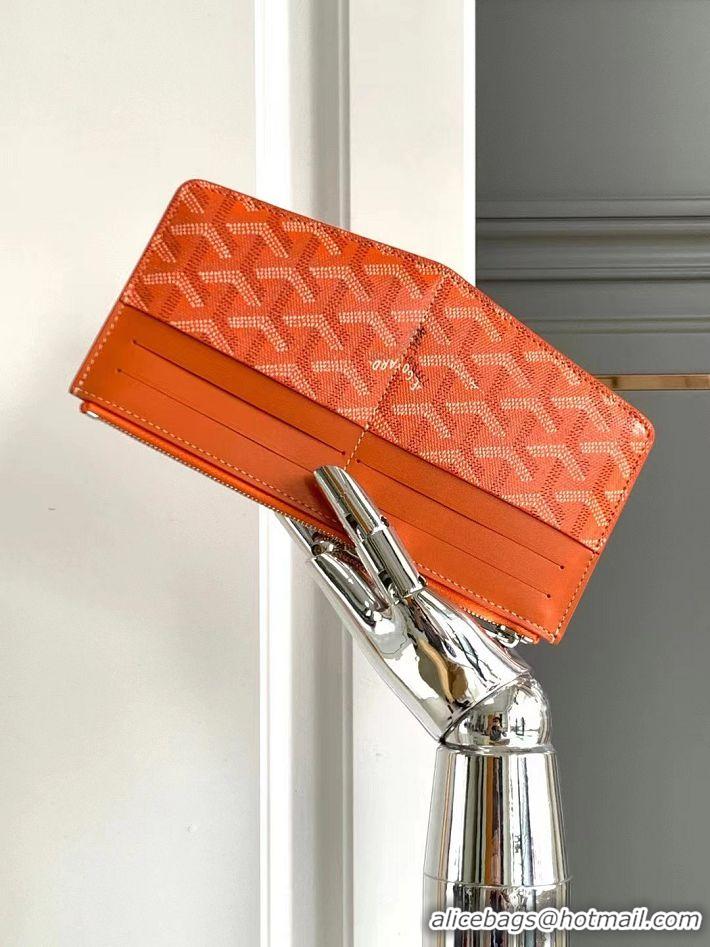 Pretty Style Goyard Insert Louise Wallet 8503 Orange