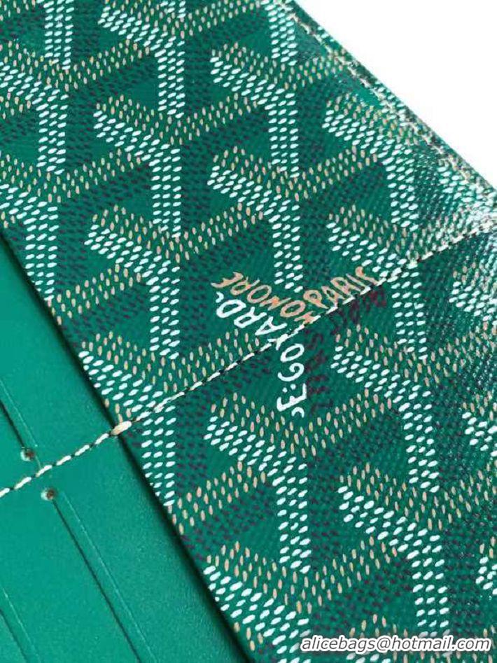 Good Looking Goyard Insert Louise Wallet 8503 Green