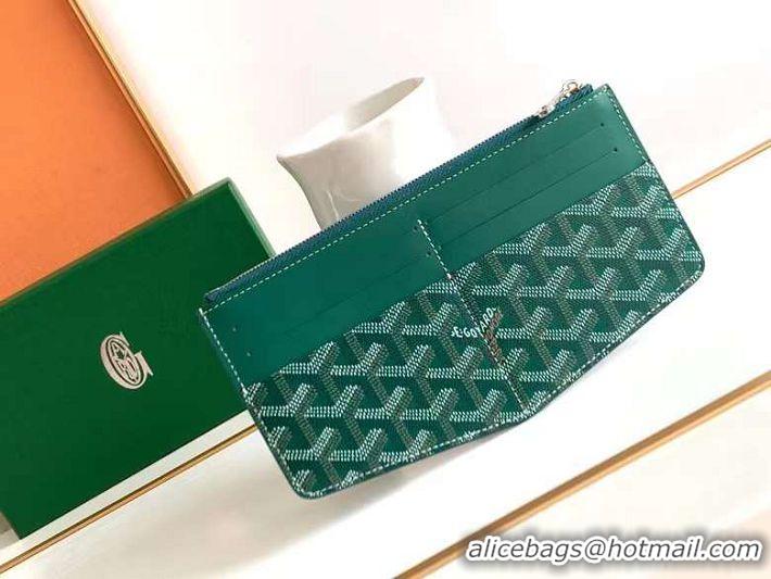 Good Looking Goyard Insert Louise Wallet 8503 Green