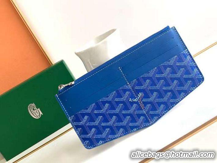 Most Popular Goyard Insert Louise Wallet 8503 Sky Blue