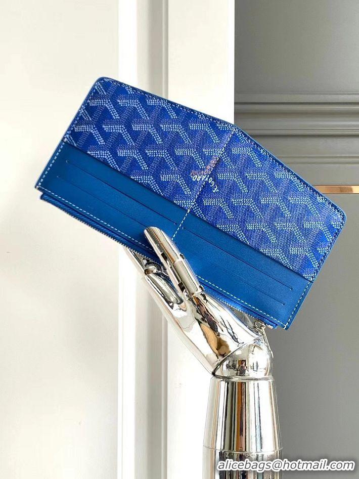 Most Popular Goyard Insert Louise Wallet 8503 Sky Blue