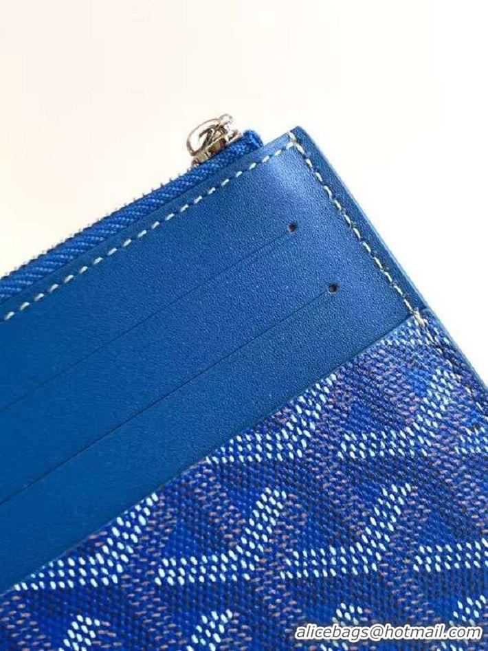 Most Popular Goyard Insert Louise Wallet 8503 Sky Blue