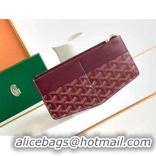 Low Cost Goyard Insert Louise Wallet 8503 Burgundy