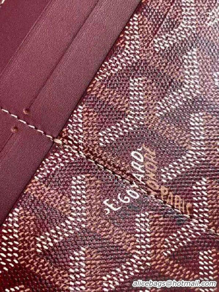 Low Cost Goyard Insert Louise Wallet 8503 Burgundy